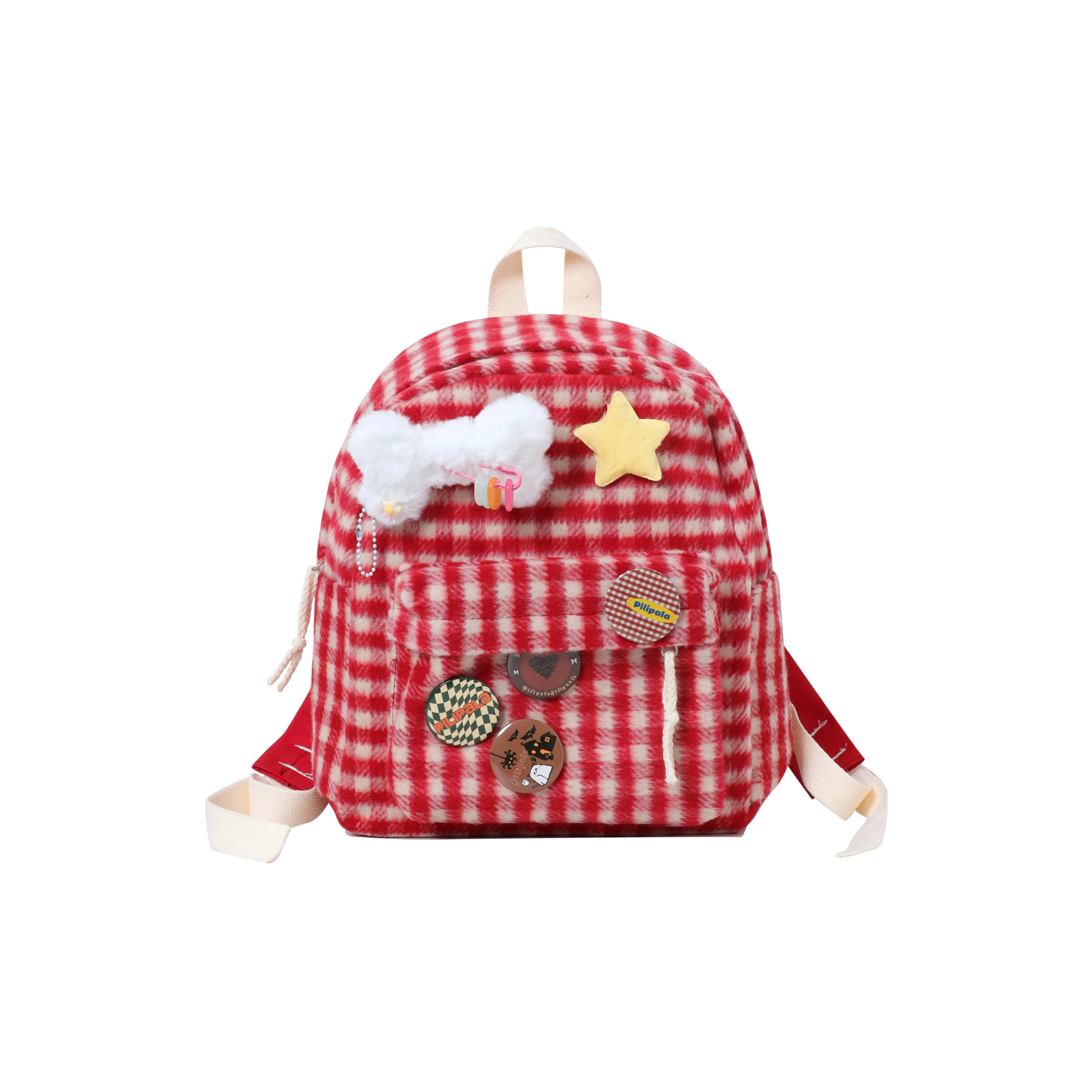 OTA Шерстяной рюкзак стандартный женский многоцветный