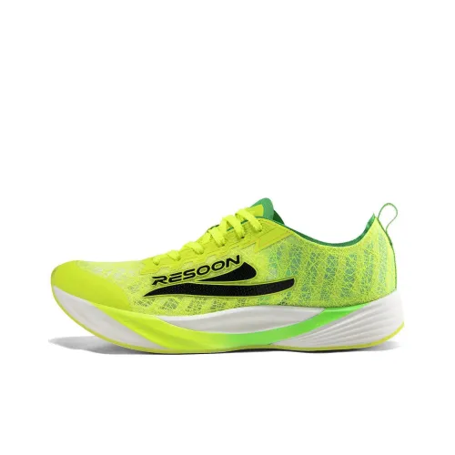RESOON Беговые кроссовки Low Top Extreme Неоновый зеленый Унисекс