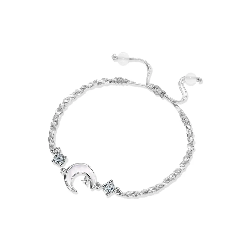 WANLIACC Ткань Звезда Захватывающая Луна Браслет Женские