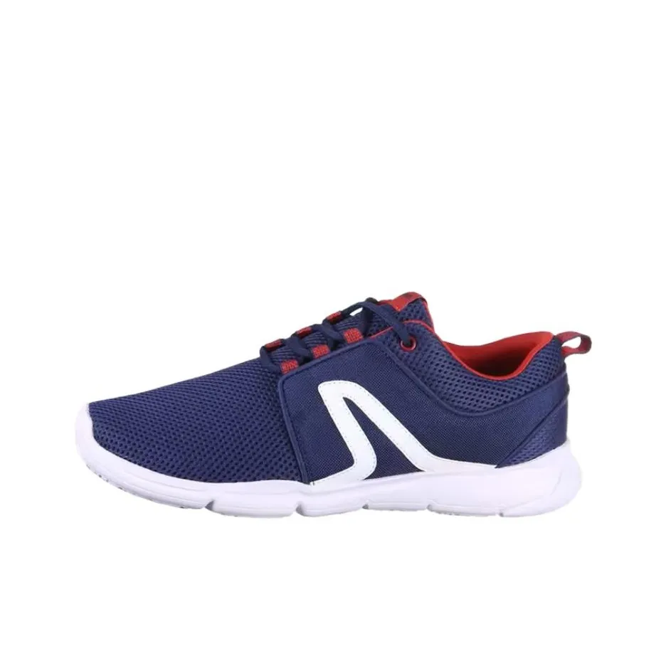 DECATHLON Slip-Resistant Breathable Low-Top Casual Shoes Men's Blue
