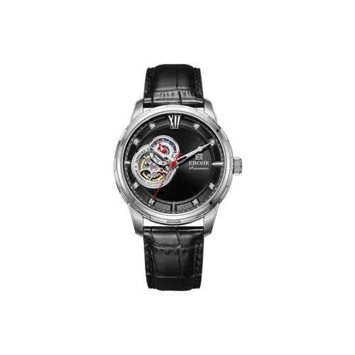 EBOHR Механический Movement Мужские EBOHR Master Collection Часы 41,5 мм Черные