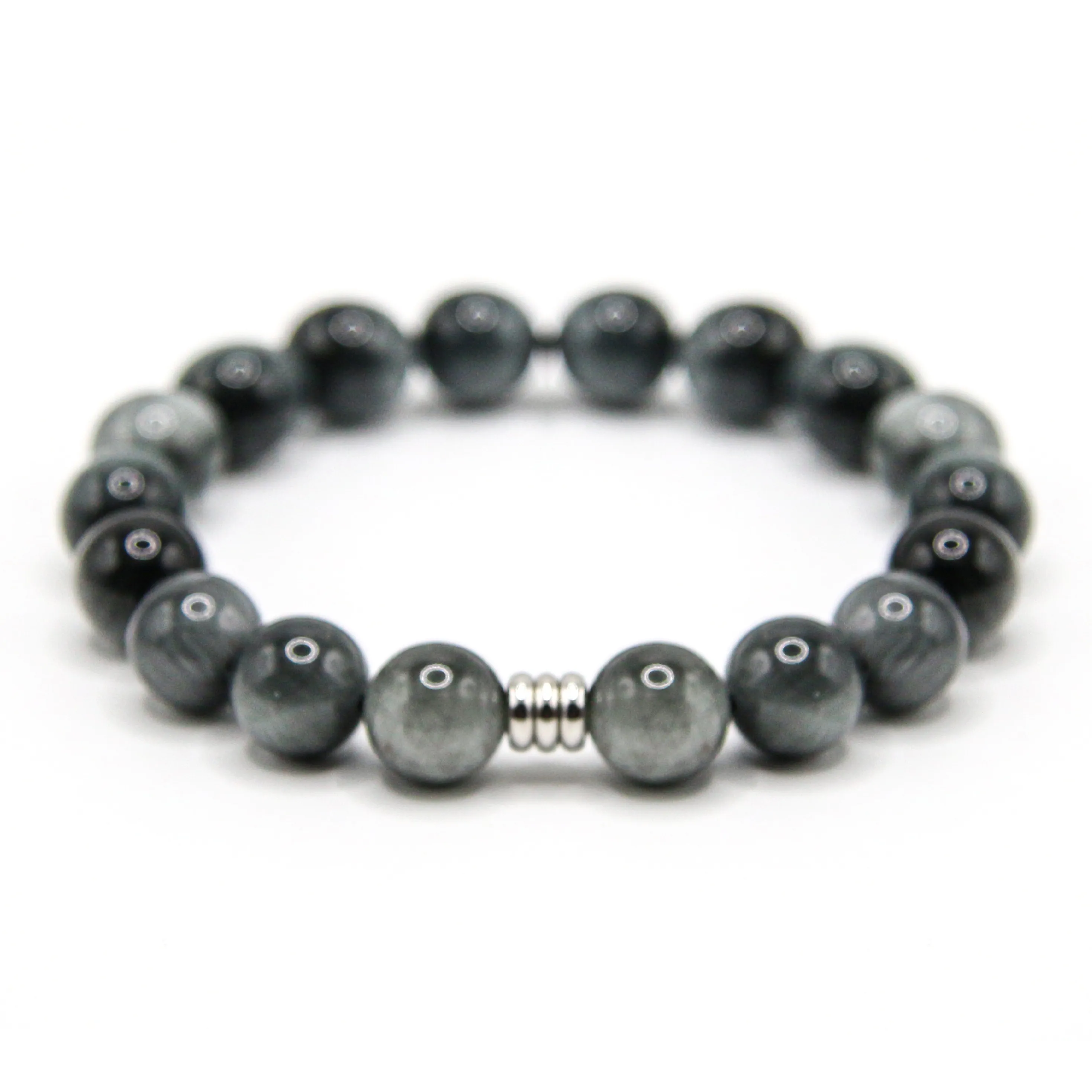 Дракон Li Камень «соколиный глаз» Браслеты Унисекс