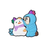 조롱박 형제 냉장고 자석 - 스노우맨 디자인