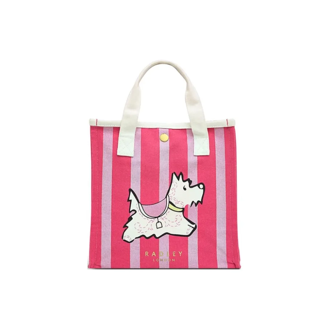 RADLEY Canvas Canvas Bag Tote Bag Shopping Bag Handbag Medium Size Women's Pink
