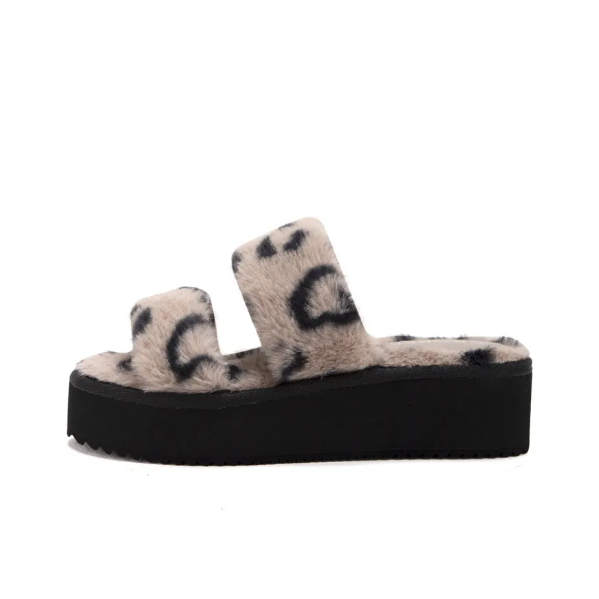 BOREE ЭВА Тихий Slip Resistant Слипоны Женские Леопардовый принт