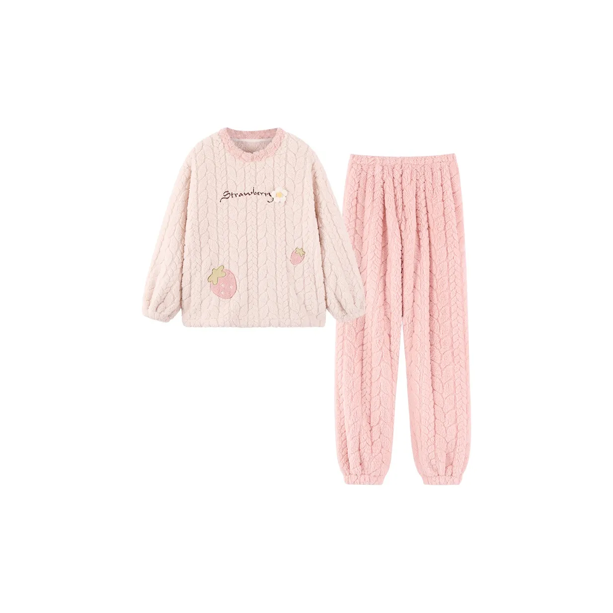 Sleeping Beauty Pajama Set Women's Pink