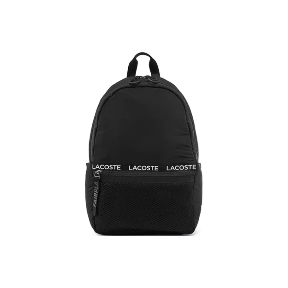 Сумка-рюкзак для ноутбука из полиамида совместный проект с LACOSTE средний размер унисекс черный