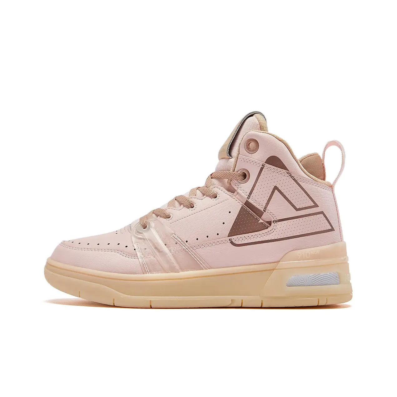 PEAK Taichi 910 Slip Устойчивый к истиранию Высокий топ Повседневный Женский Розовый