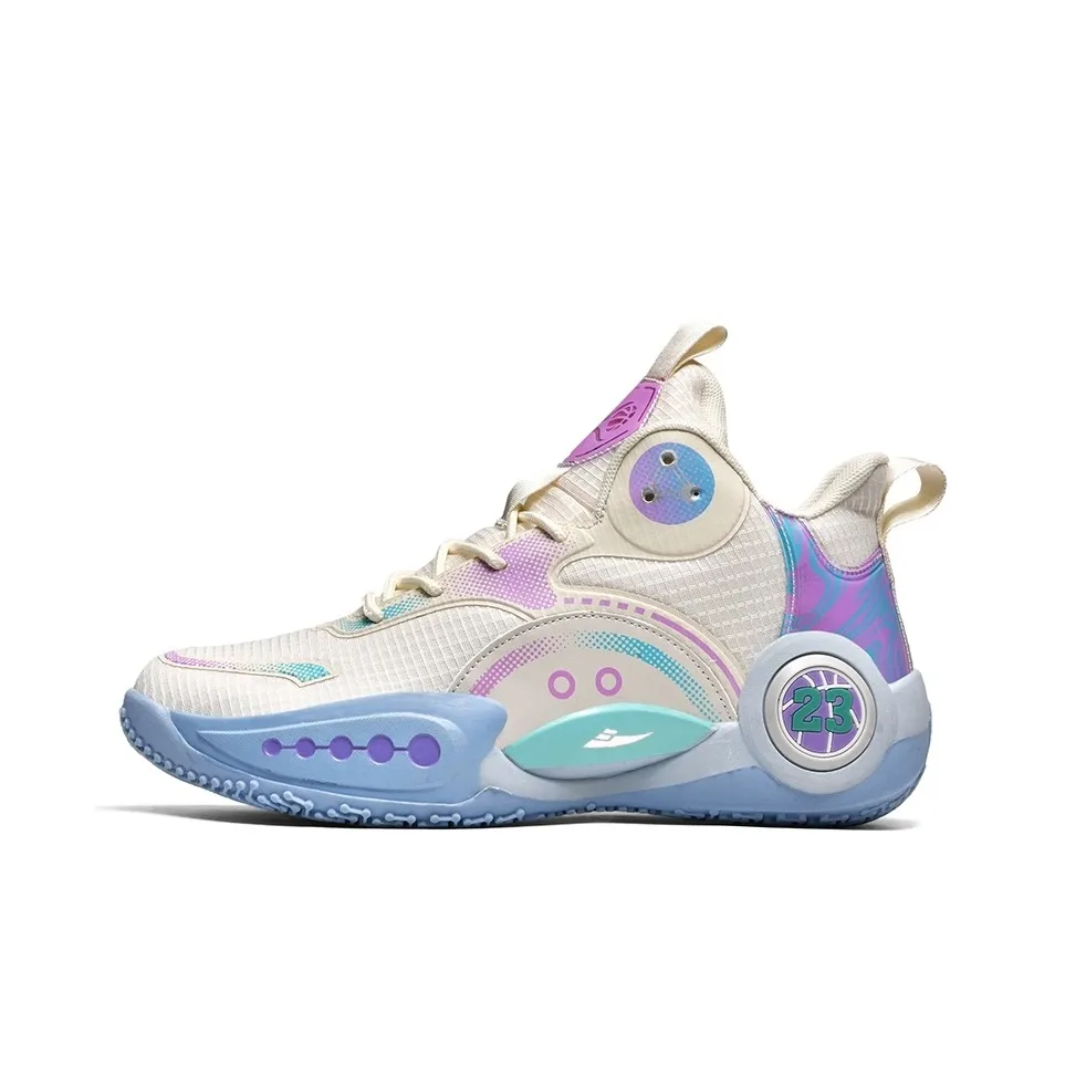 Kuding Амортизаторы Shock Slip-Resistant Низкие Баскетбольные Кроссовки Унисекс