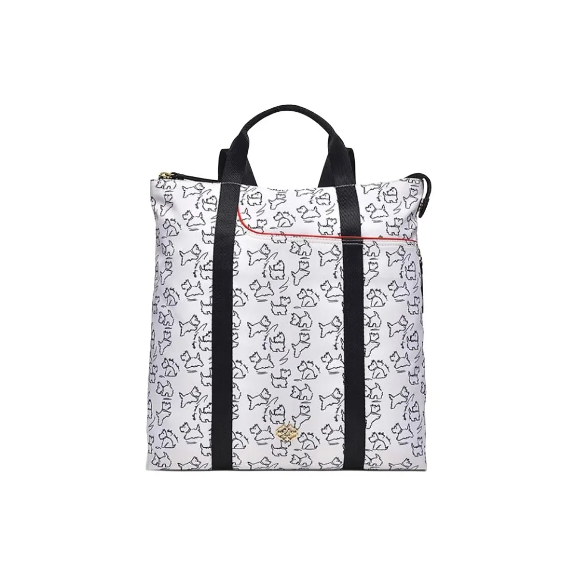RADLEY Nylon Fabric Backpack Large Size Unisex Gray