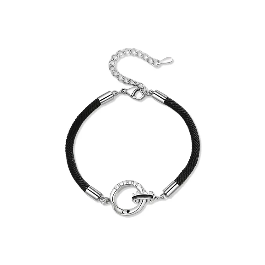 WANLIACC Сплав Interlocking Круглый Браслет Унисекс