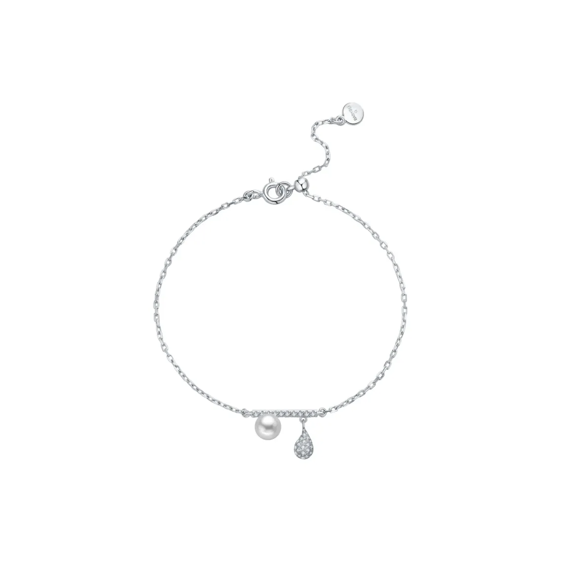 BABYBEI 925 стерлинговое серебро жемчужная раковина браслеты женские