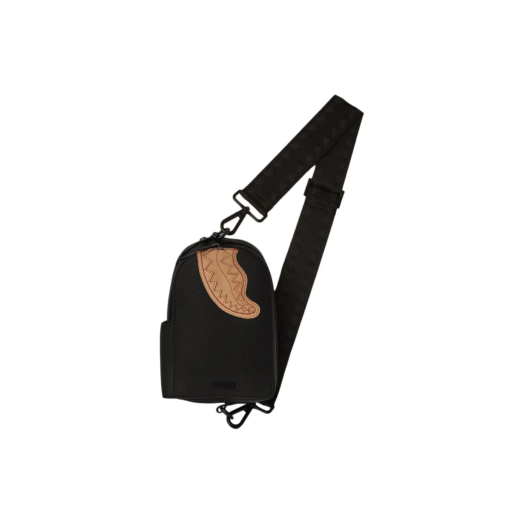 SPRAYGROUND Искусственная кожа Одно плечо Сумка через плечо Унисекс Черный Коричневый