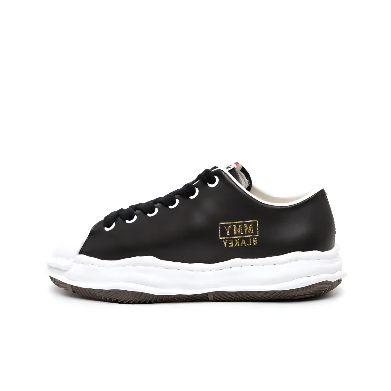 MIHARA YASUHIRO Blakey Low Топ Повседневная обувь Унисекс Черный Белый