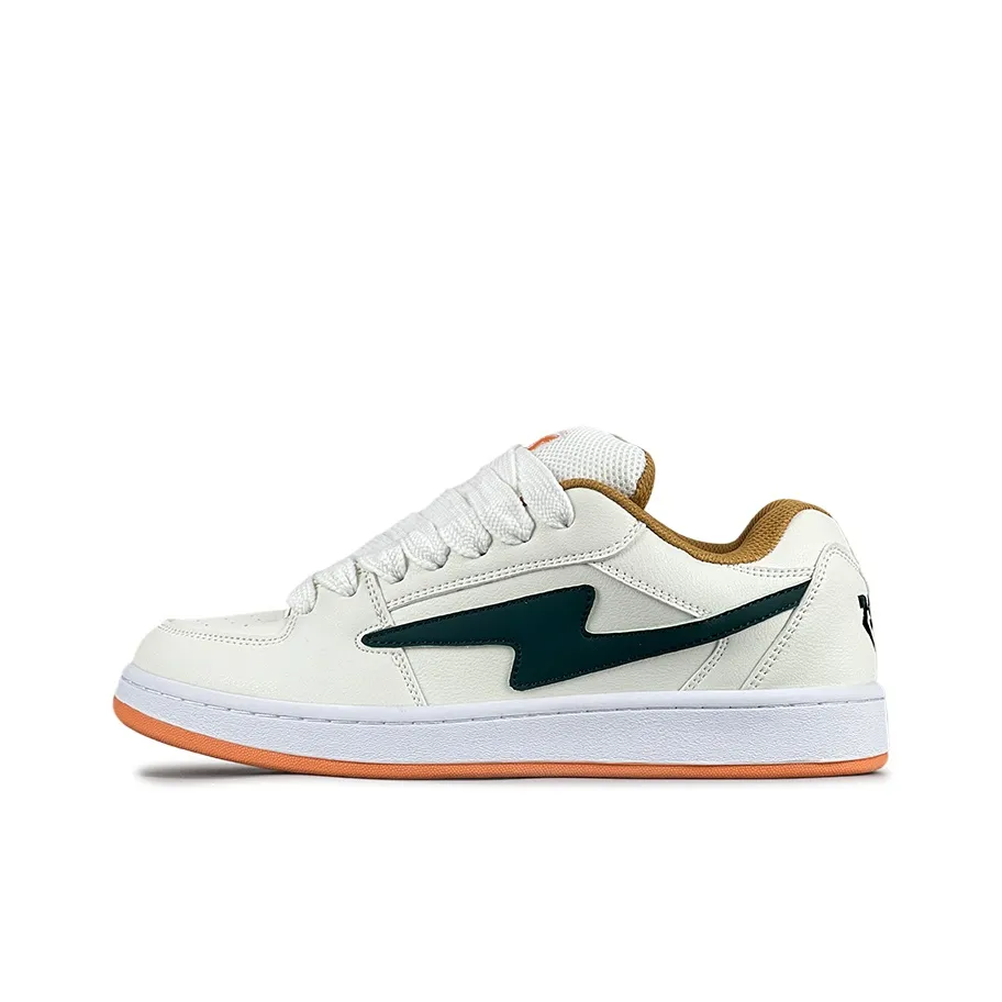 LuzaoT SUPER DRAG Пухлые туфли Slip Resistant Abrasion Resistant Низкий топ Кроссовки для скейтбординга Унисекс Бежевый Коричневый Зеленый