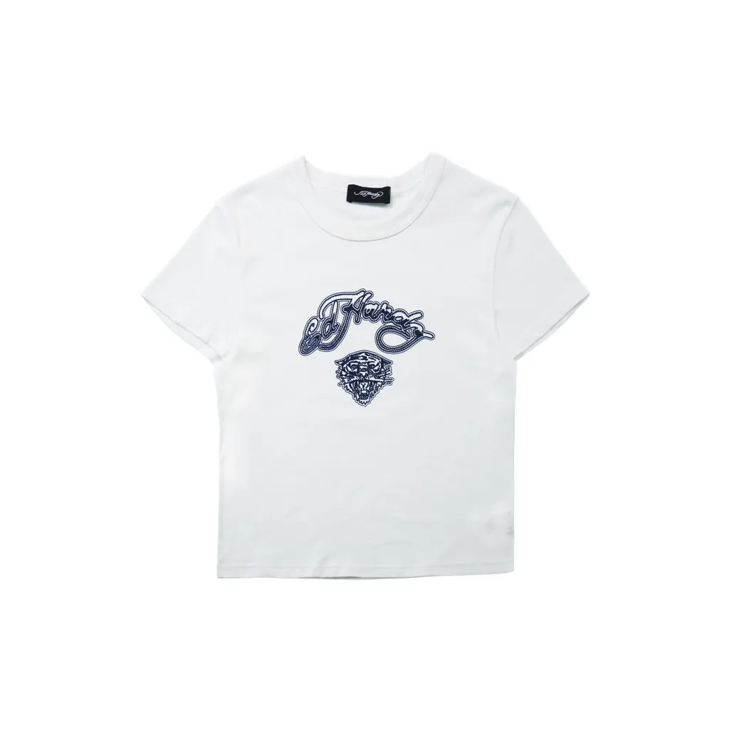 Ed Hardy T Shirts Women's White