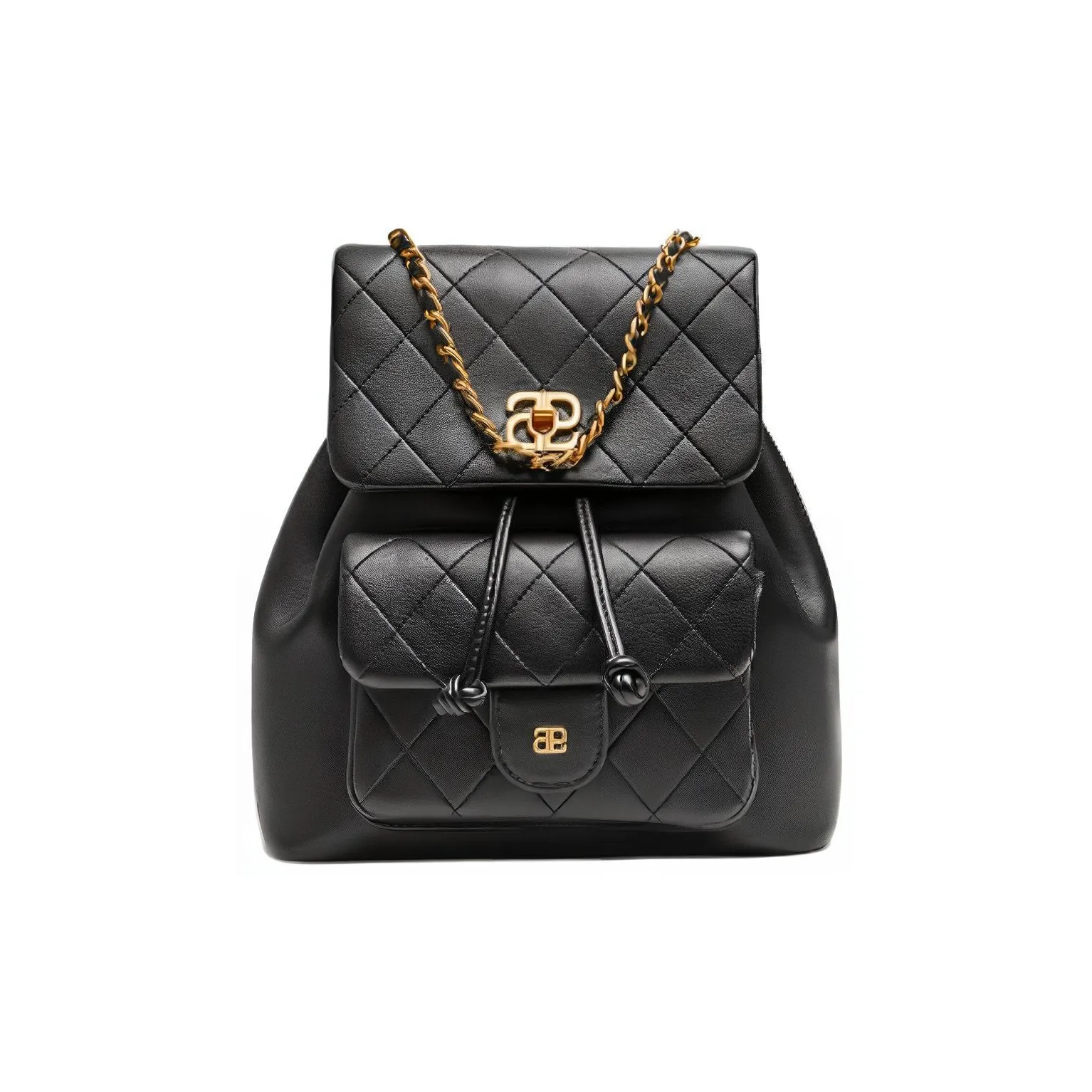 TATA PU (полиуретан) Рюкзак Маленький Женский Черный