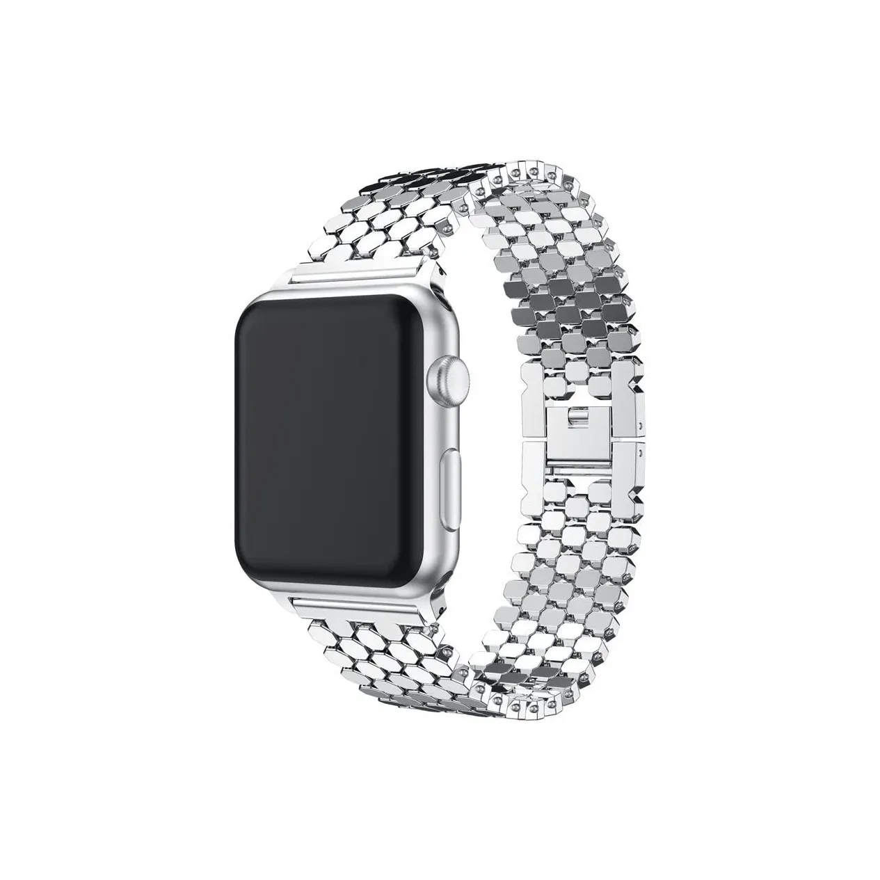 MSSM Ремешок Apple Совместимость Нержавеющий Стальной Материал IWatch S11 S10 S9 8 7 6 5 4 SE Ultra 46 Часы Циферблат