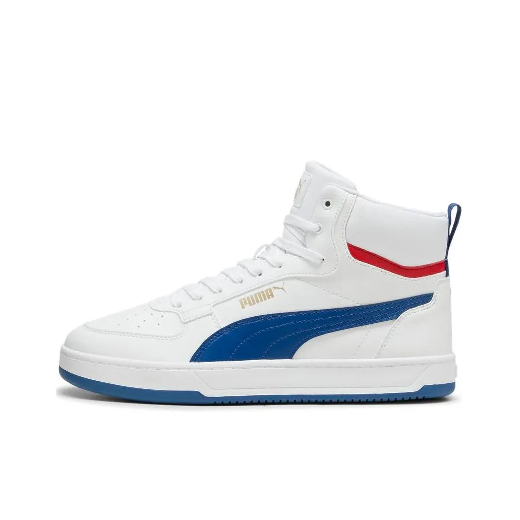 PUMA Caven 2,0 Устойчивые к истиранию MID Скейтборд Кроссовки Унисекс Белый