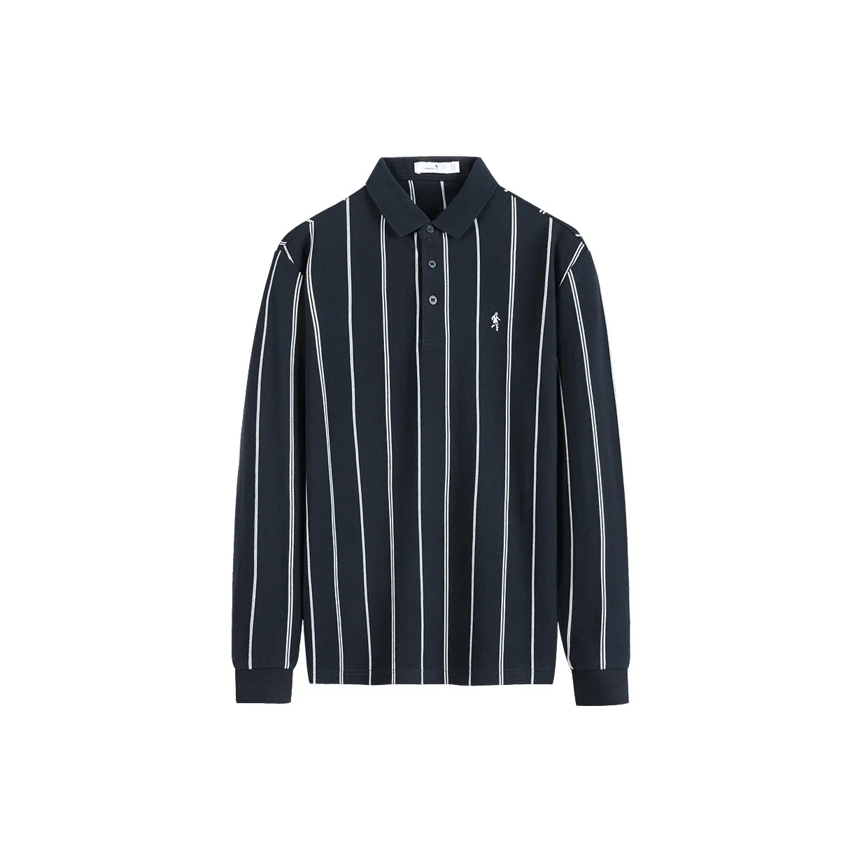 Dance With Wolves Polo Shirt Men's Navy Blue