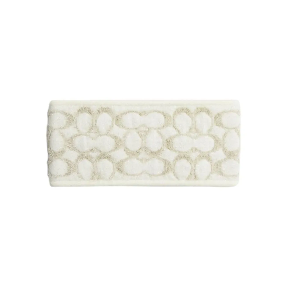 COACH Polyamide Headwraps Women's White