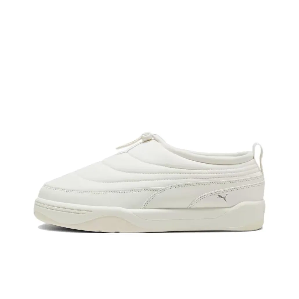PUMA Lifestyle Anti Slip Wear Resistant Low Top Casual Shoes Unisex White