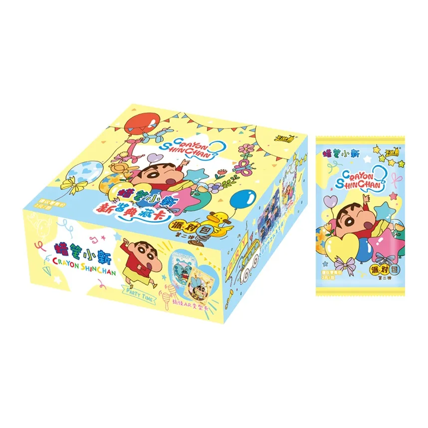 KAYOU Карандаш SHIN Chan SHIN Chan Collector's Card Party Pack 2nd EDITION IP Аниме Карточки 30 Сумок Одна Коробка