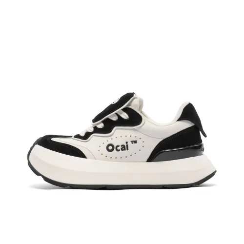 Ocai Беговые кроссовки Low Top Черно-белая панда Женские