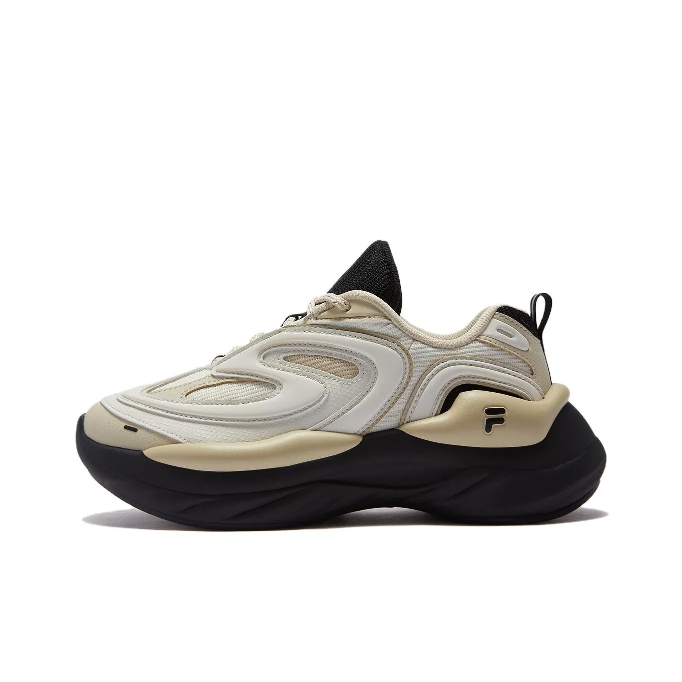 FILA FUSION BUZZARD Meteor Shoes Устойчивые к истиранию Низкие Топ Повседневная обувь Женская Бежевая Коричневая