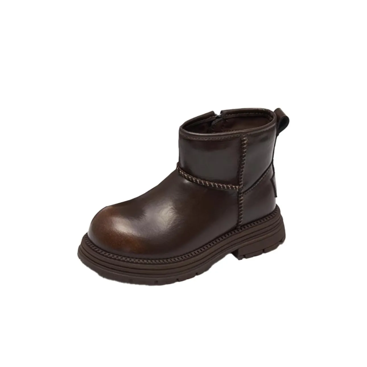 Hush Puppies Детские кожаные сапоги High Top Kids