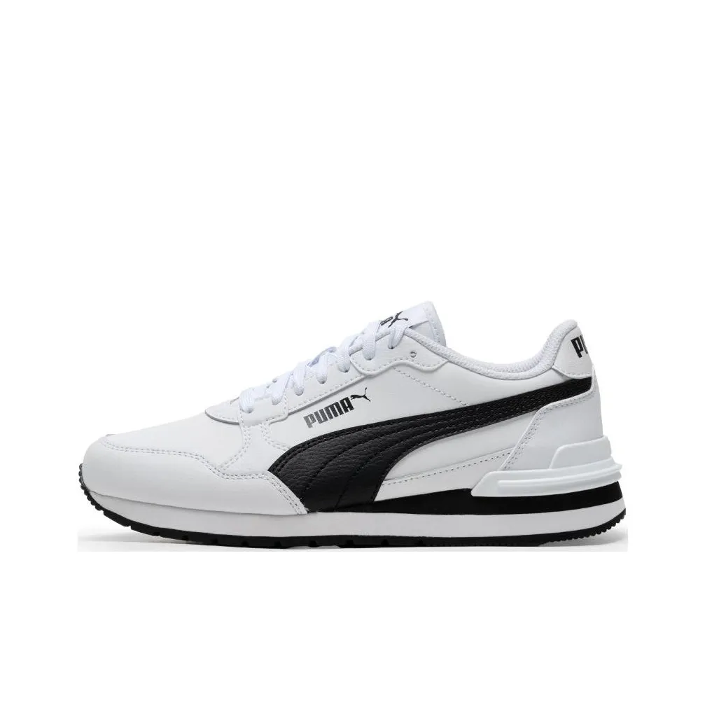 PUMA St Runner Low Топ Casual Унисекс Белый Черный