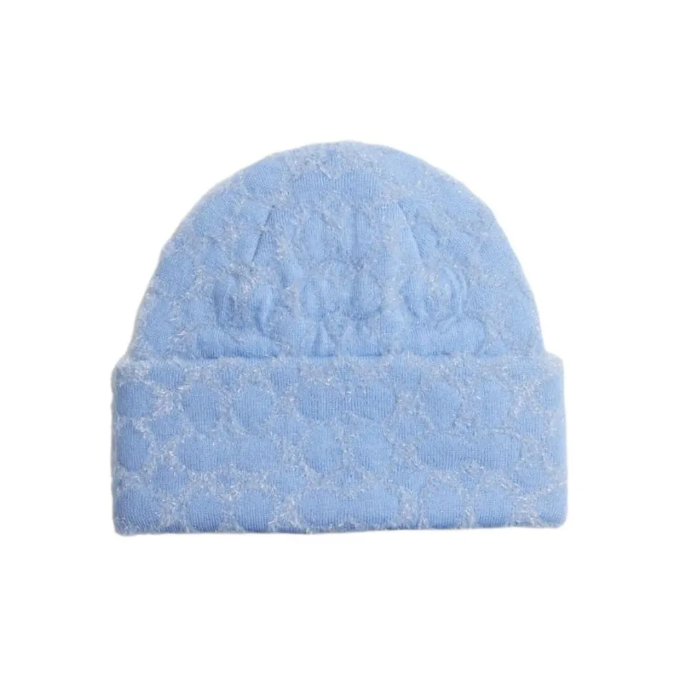 COACH Хлопок Шапки-бини Унисекс Синий