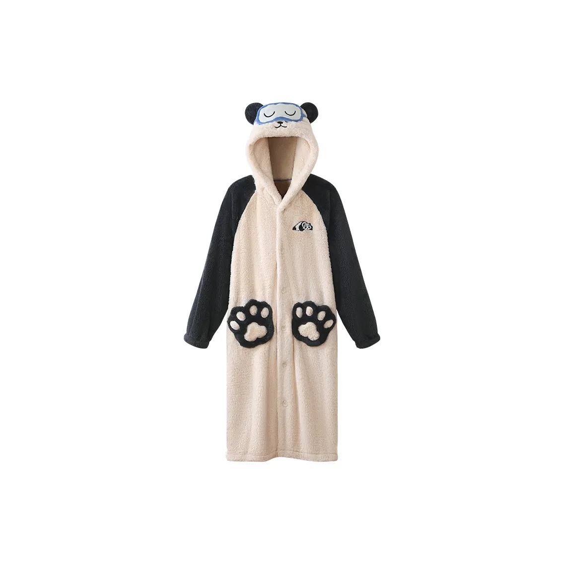 Jingyun Сон Халат Зимний Мужской Абрикос