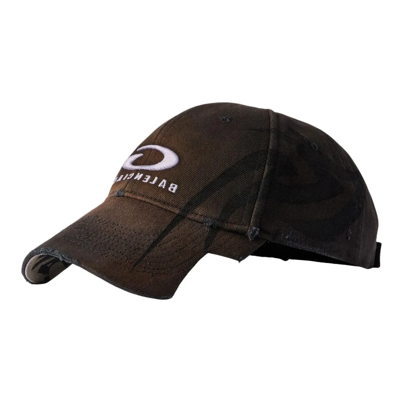 Balenciaga Cotton Baseball Caps Women's Brown