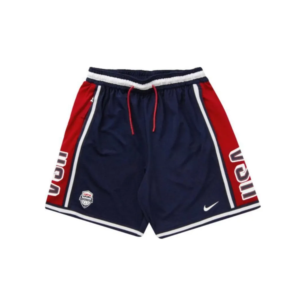 Nike USA Basketball Olympic Team Series Basketball Shorts Men's Obsidian/Sports Red/White