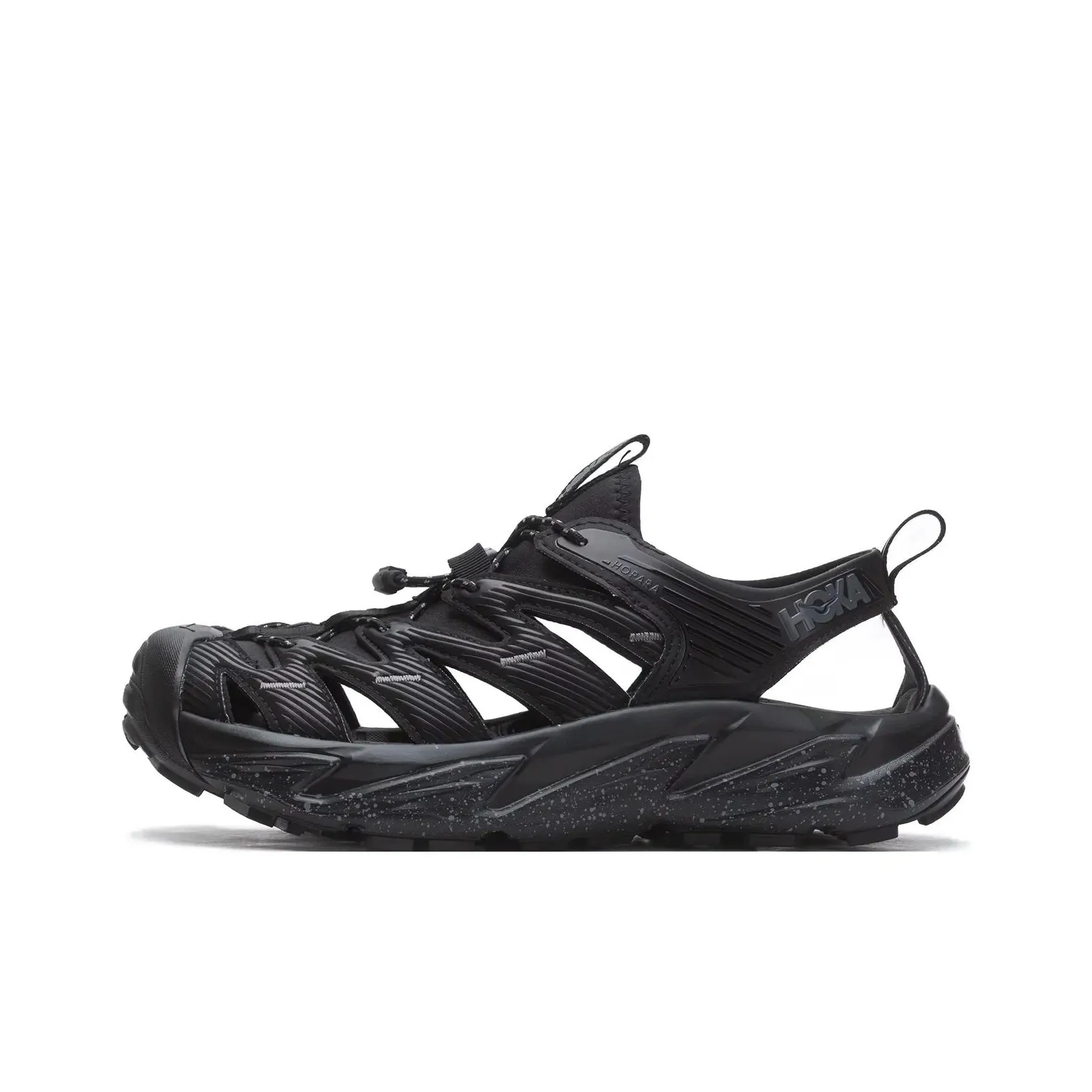 HOKA ONE ONE Hopara Sandal 'Black Castlerock'