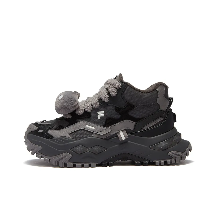 FILA FUSION BIANCO MID Топ Повседневный Женский Серый Черный