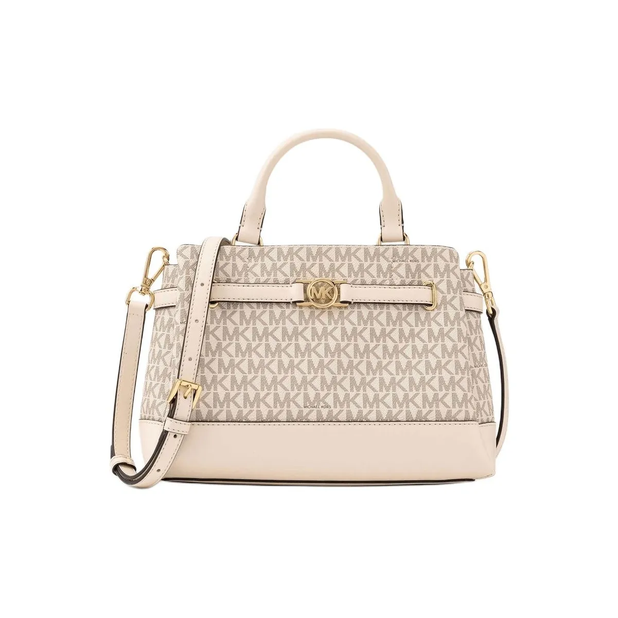 MICHAEL KORS Холщовая сумка через плечо маленькая сумка женская кремовая