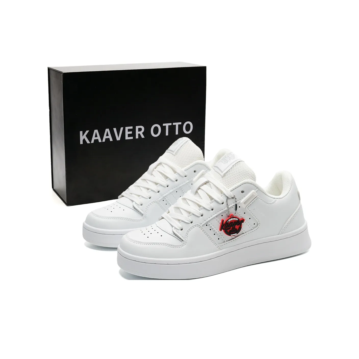 KAAVER OTTO Coverage Height Increasing Abrasion Resistant Waterproof Skateboard Shoes Unisex