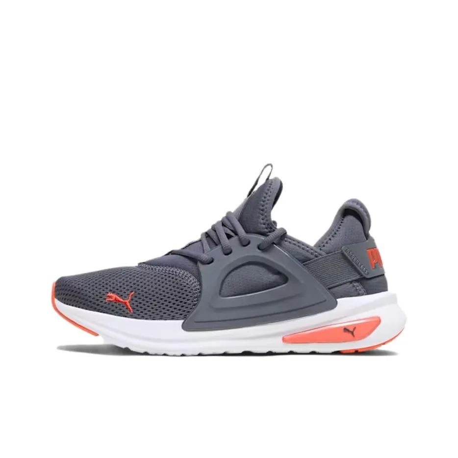 PUMA Softride Enzo Evo Slip Resistant Low Top Running Shoes Unisex Gray