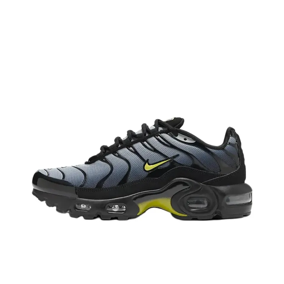 Nike Air Max Plus Low Top Детская беговая обувь Черный Серый Подростки