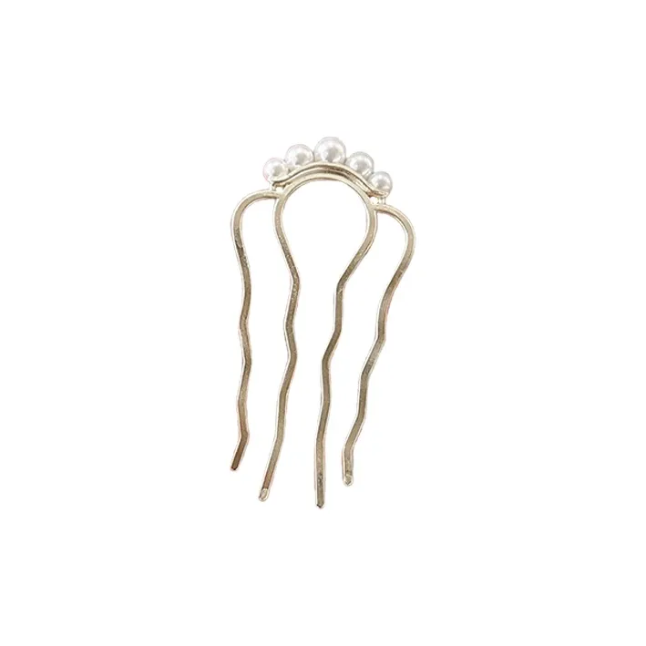 Water Jade Alloy Hair Clips Women's