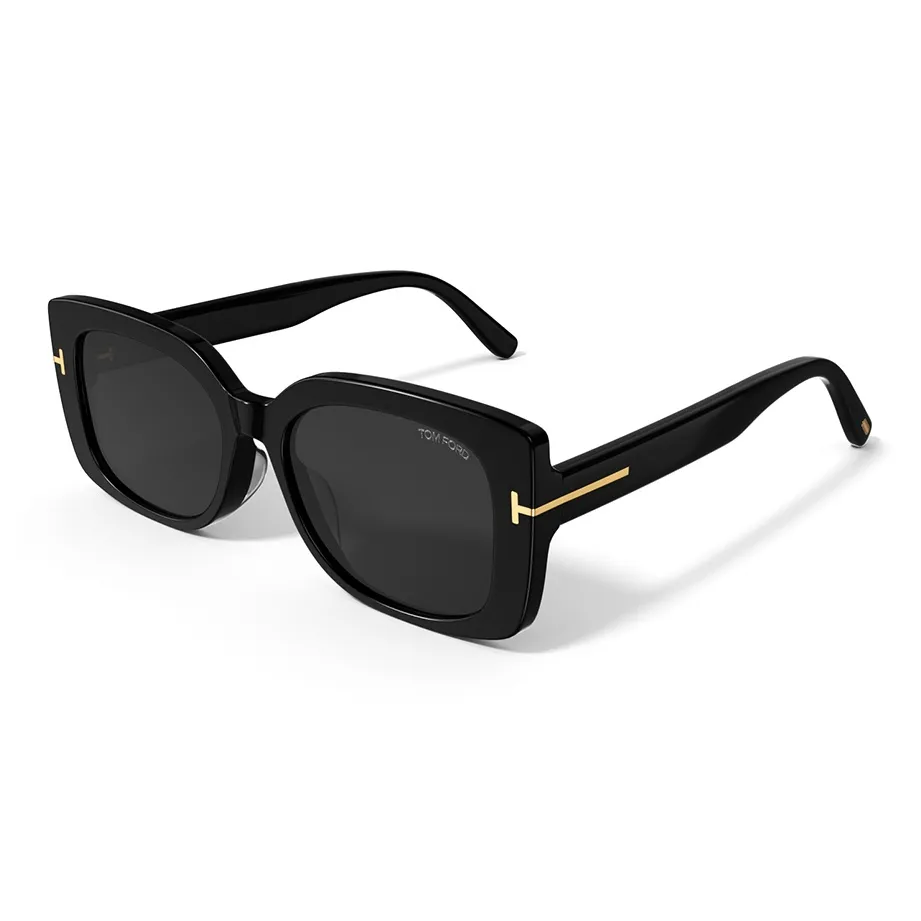TOM FORD Plate Frame Square Sunglasses Unisex