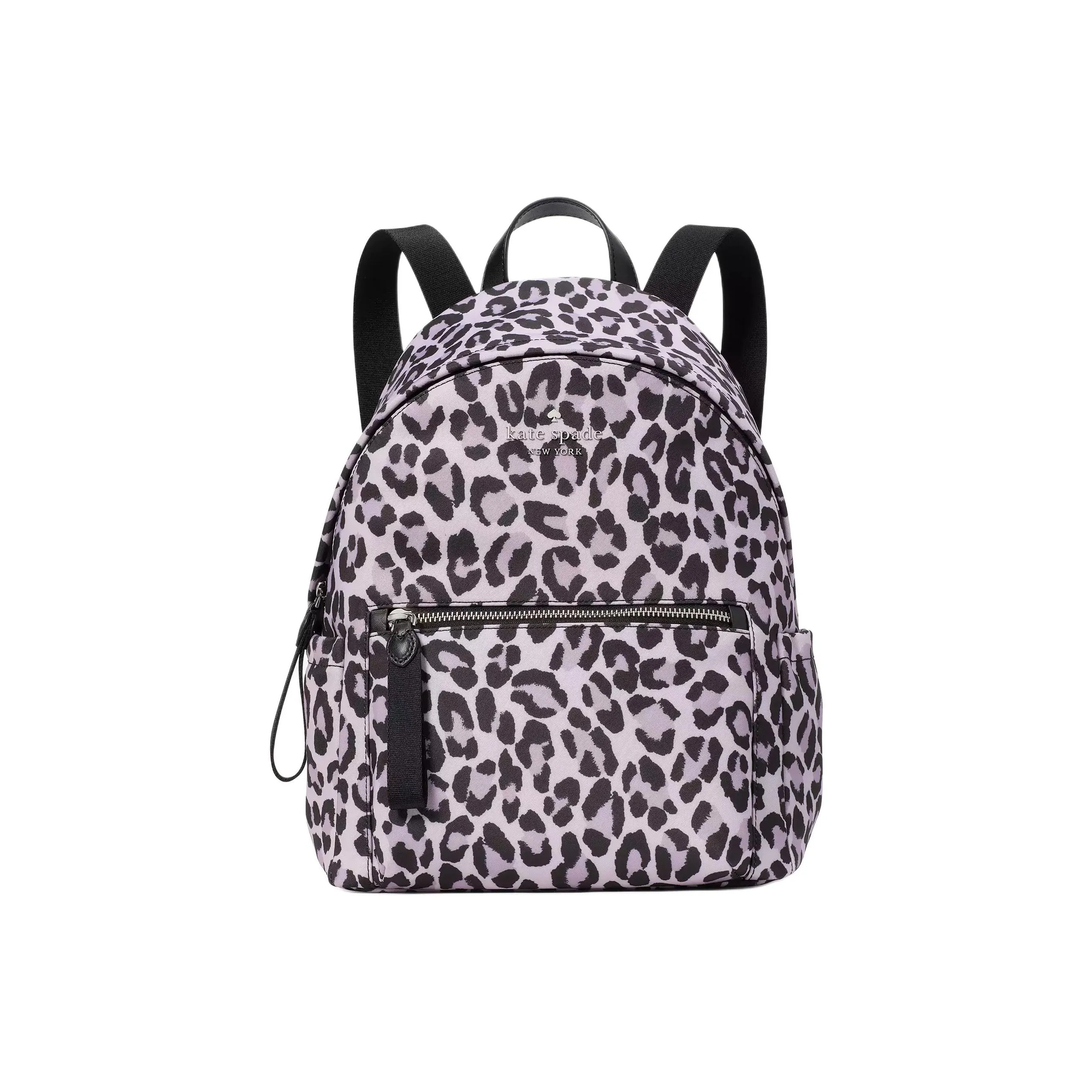 Kate Spade Chelsea Переработанный Нейлон Рюкзак Средний Женский Черный Многоцветный