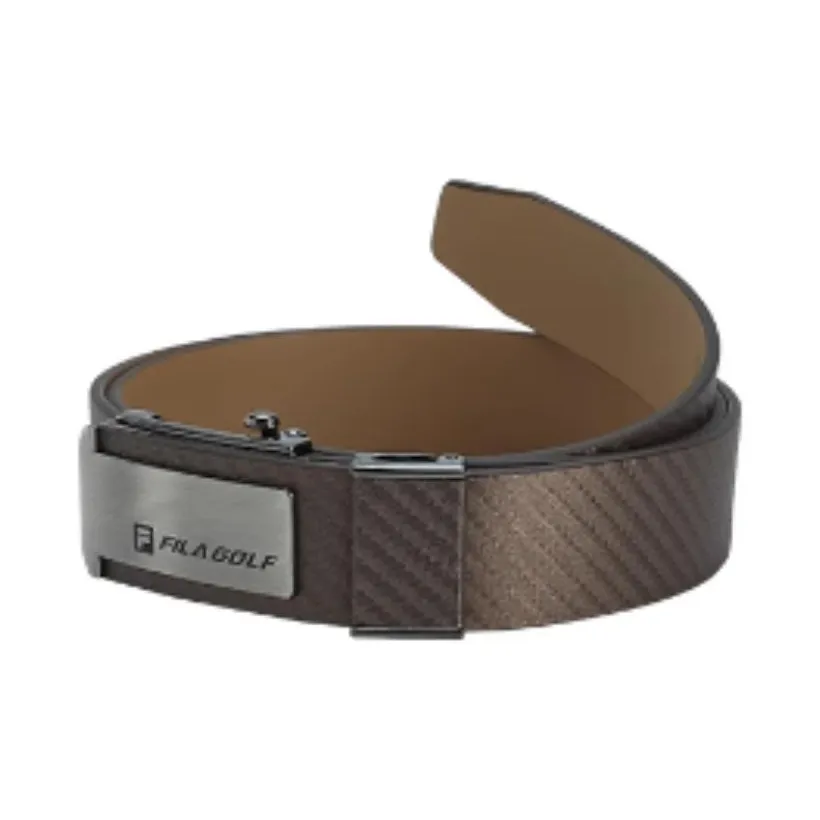 FILA Ремни из коровьей кожи Мужские Темный плитный серый Ширина 3,4 см