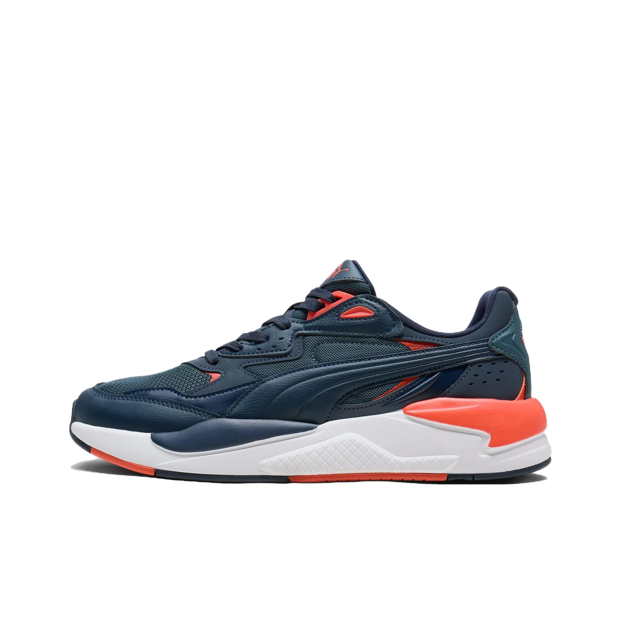 PUMA X-Ray Speed Anti-Slip Wear-Resistant Low-Top Casual Shoes Unisex Gray Blue