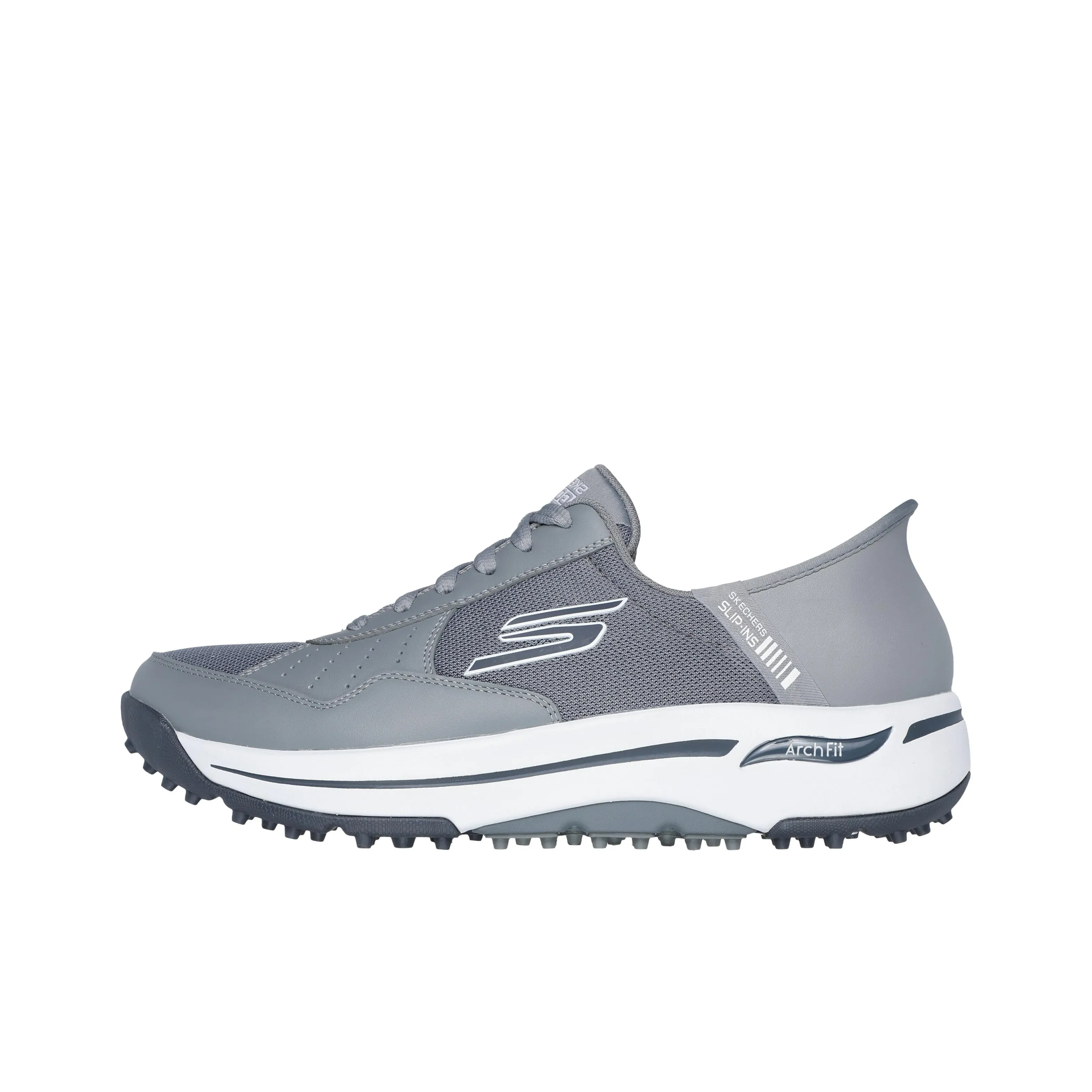 Skechers Go Golf Collection Low Top Golf Shoes Men's Gray