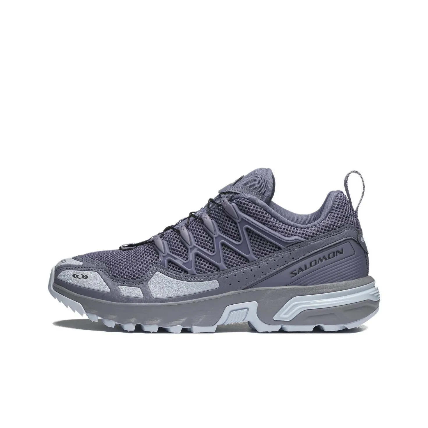 SALOMON ACS + OG Slip Устойчивый к истиранию Низкий Топ Беговые кроссовки Унисекс Синий Серый