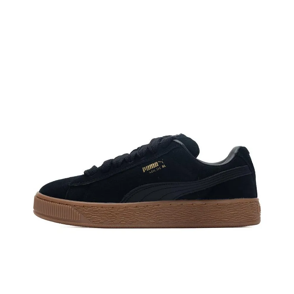 PUMA Suede XL Low Top Skateboard Shoes Unisex Black