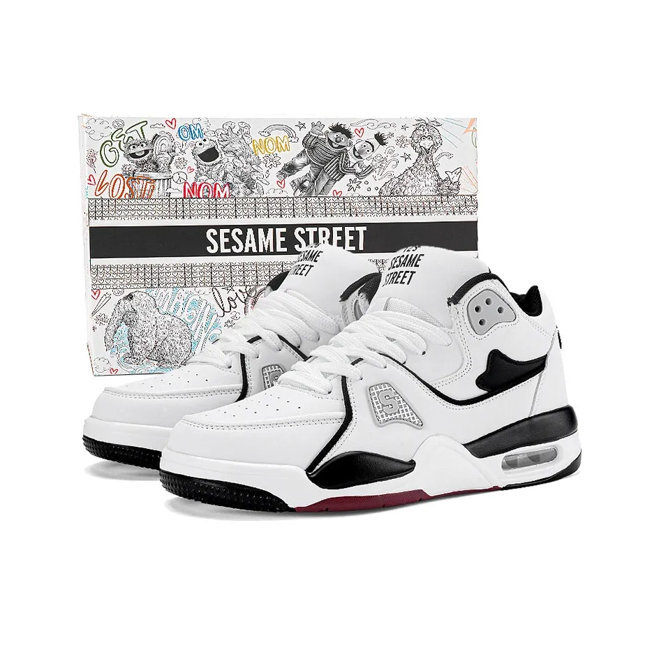 SESAME STREET Balanced, Lightweight, And Breathable Skateboard Shoes Unisex